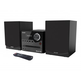 Sharp XL-B512(BK) Hi-Fi Micro System, CD/FM/USB/Bluetooth v5.0, 45W, Black | Sharp | Hi-Fi Micro System | XL-B512(BK) | Black | 