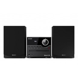 Sharp XL-B512(BK) Hi-Fi Micro System, CD/FM/USB/Bluetooth v5.0, 45W, Black | Sharp | Hi-Fi Micro System | XL-B512(BK) | Black | 