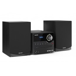 Sharp XL-B517D(BK) Hi-Fi Micro System, CD/FM/USB/Bluetooth v5.0, Aux-in, 45W, Black | Sharp | Hi-Fi Micro System | XL-B517D(BK) 