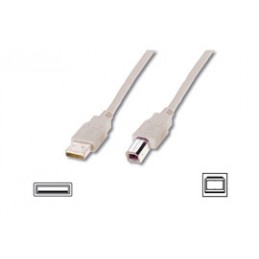 Logilink | USB 2.0 connection cable | USB-A to USB-B USB A male | USB B male