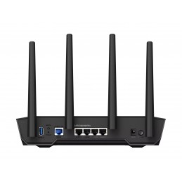 Wireless Wifi 6 AX4200 Dual Band Gigabit Router, EU and UK plug | TUF-AX4200 | 802.11ax | 3603+574 Mbit/s | 10/100/1000 Mbit/s |