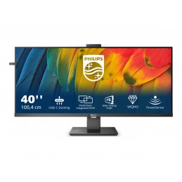 Philips | Business Monitor | 40B1U5601H/00 | 40 " | IPS | 21:9 | 100 Hz | 4 ms | 3440 x 1440 pixels | 300 cd/m | Black