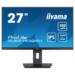 LCD Monitor|IIYAMA|27"|Business|Panel IPS|2560x1440|16:9|100Hz|Matte|1 ms|Speakers|Swivel|Pivot|Height adjustable|Tilt|Colour Bl