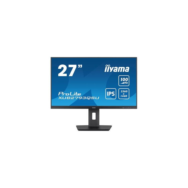 LCD Monitor|IIYAMA|27"|Business|Panel IPS|2560x1440|16:9|100Hz|Matte|1 ms|Speakers|Swivel|Pivot|Height adjustable|Tilt|Colour Bl