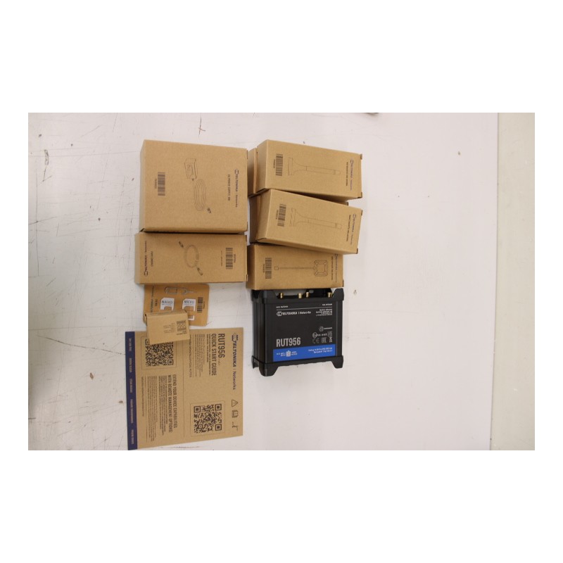 SALE OUT. Teltonika RUT956 Industrial Router (RUT956200000) | Industrial Router | RUT956 | 802.11n | 10/100 Mbit/s | Ethernet LA