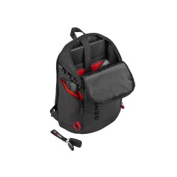 Genesis Pallad 420 | Fits up to size 15.6 " | Laptop Backpack | Black | Waterproof