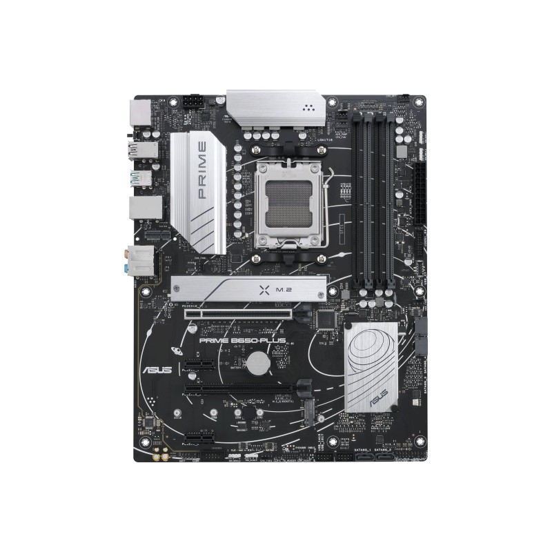 Asus | PRIME B650-PLUS | Processor family AMD | Processor socket AM5 | DDR5 DIMM | Memory slots 4 | Supported hard disk drive in