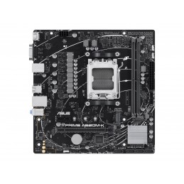 Asus | PRIME A620M-K | Processor family AMD | Processor socket AM5 | DDR5 DIMM | Memory slots 2 | Supported hard disk drive inte