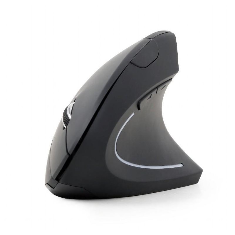 MOUSE USB OPTICAL WRL BLACK/ERGONOMIC MUSW-ERGO-01 GEMBIRD