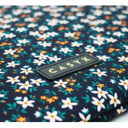 Casyx | SLVS-000013 | Casyx for MacBook | Fits up to size 13 /14 " | Sleeve | Midnight Garden | Waterproof