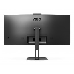 AOC CU34V5CW/BK | 34 " | VA | 21:9 | 100 Hz | 4 ms | 3440 x 1440 pixels | HDMI ports quantity 1