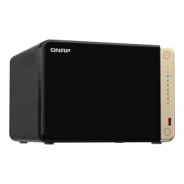 QNAP | 6-Bay desktop NAS | TS-664-8G | Intel Celeron | N5095 4-core | Processor frequency 2.9 GHz | 8 GB | DDR4