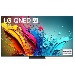 TV Set|LG|65"|4K/Smart|3840x2160|Wireless LAN|Bluetooth|webOS|Black|65QNED87T3B