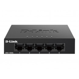 D-Link | Ethernet Switch | DGS-105GL/E | Unmanaged | Desktop | Gigabit Ethernet (copper) ports quantity 5 | 60 month(s)