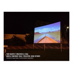 Elite Screens | Yard Master 2 Mobile Outdoor screen CineWhite | OMS120H2 | Diagonal 120 " | 16:9 | Viewable screen width (W) 266