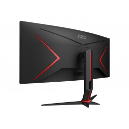 AOC | Gaming Monitor | CU34G2XP/BK | 34 " | VA | 21:9 | 180 Hz | 1 ms | 3440 x 1440 pixels | HDMI ports quantity 2 | Black