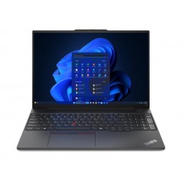 Lenovo ThinkPad E16 | Black | 16 " | IPS | WUXGA | 1920 x 1200 pixels | Anti-glare | AMD Ryzen 7 | 7735HS | 16 GB | SO-DIMM DDR5