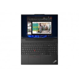 Lenovo ThinkPad E16 | Black | 16 " | IPS | WUXGA | 1920 x 1200 pixels | Anti-glare | AMD Ryzen 7 | 7735HS | 16 GB | SO-DIMM DDR5