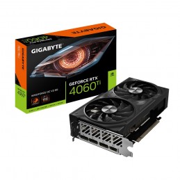 Graphics Card|GIGABYTE|NVIDIA GeForce RTX 4060 Ti|8 GB|GDDR6|128 bit|PCIE 3.0 16x|GPU 2550 MHz|Dual Slot Heatpipe|1xHDMI|3xDispl