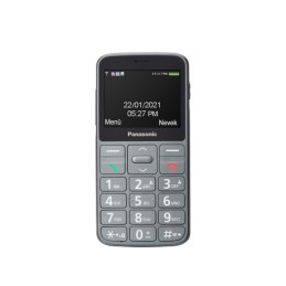 Panasonic | KX-TU160 | Easy Use Mobile Phone | Grey | 2.4 " | TFT-LCD | Bluetooth | USB version USB-C | Built-in camera | Main c