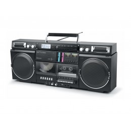 Muse | Ghetto Blasters | M-380 GB | AUX in | Bluetooth | Cassette deck | CD player | Black