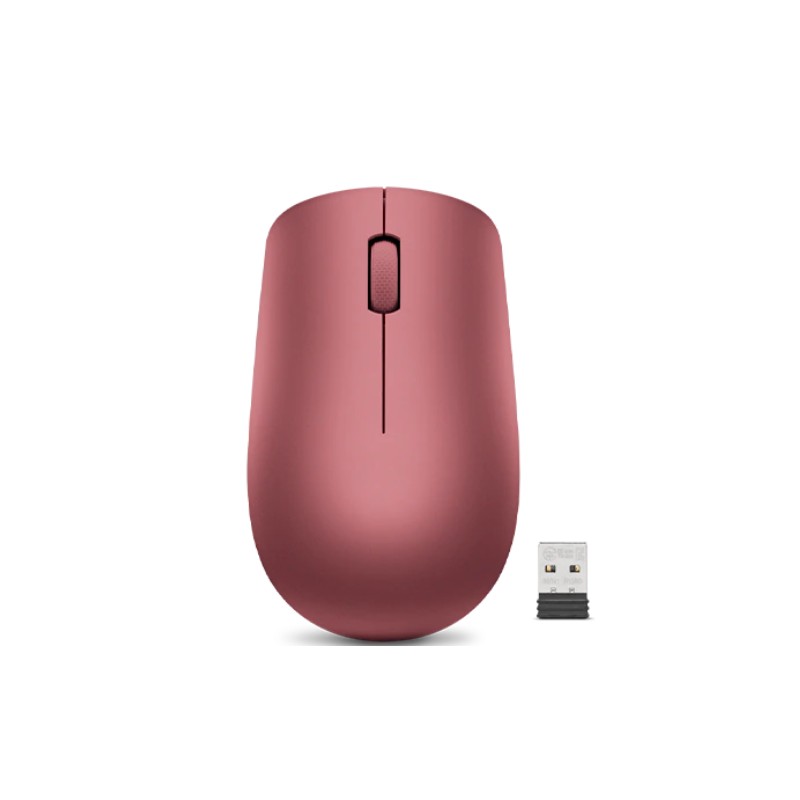 Lenovo | Wireless Mouse | 530 | Wireless mouse | Wireless | 2.4 GHz Wireless via Nano USB | Cherry Red