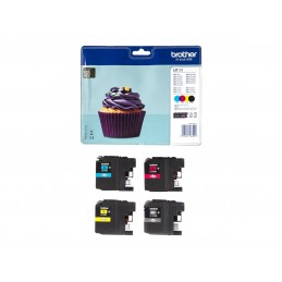 Brother LC-123 | Ink Cartridge | Black, Cyan, Magenta, Yellow