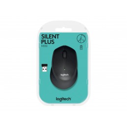 Logitech | Mouse | M330 Silent Plus | Wireless | Black