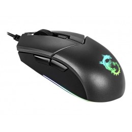 MSI Clutch GM11 Gaming Mouse, Wired, Black | MSI | Clutch GM11 | Optical | Gaming Mouse | Black | Yes