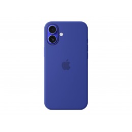 Apple iPhone 16 Plus Silicone Case with MagSafe - Ultramarine | Apple