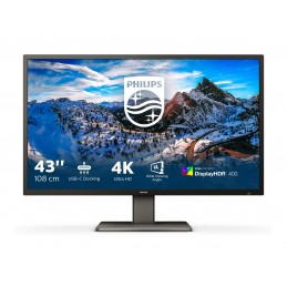 Philips | P Line | 439P1/00 | 43 " | VA | 4K UHD | 16:9 | 60 Hz | 4 ms | 3840 x 2160 | 400 cd/m | Headphone output | HDMI ports 