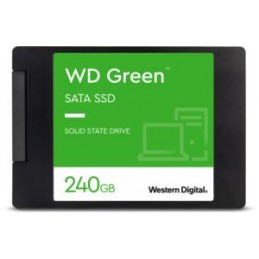 SSD|WESTERN DIGITAL|Green|240GB|SATA 3.0|SLC|Read speed 545 MBytes/sec|2,5"|MTBF 1000000 hours|WDS240G3G0A