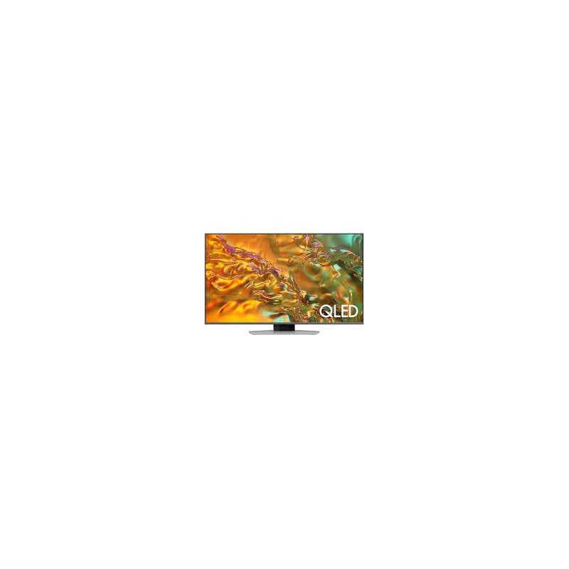 TV Set|SAMSUNG|55"|4K/Smart|QLED|3840x2160|Wireless LAN|Bluetooth|Tizen|Silver|QE55Q80DATXXH