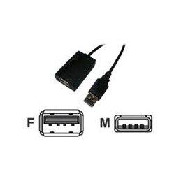 Logilink | USB 2.0 repeater 5m | USB-A to USB-A USB A male | USB A female