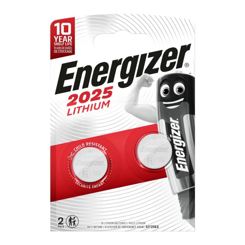 Energizer CR2025 BL2 | Lithium | 2 pc(s)