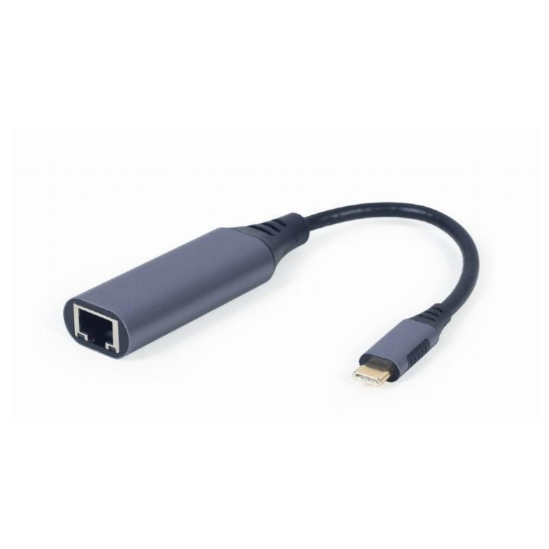 I/O ADAPTER USB-C TO LAN/GREY A-USB3C-LAN-01 GEMBIRD