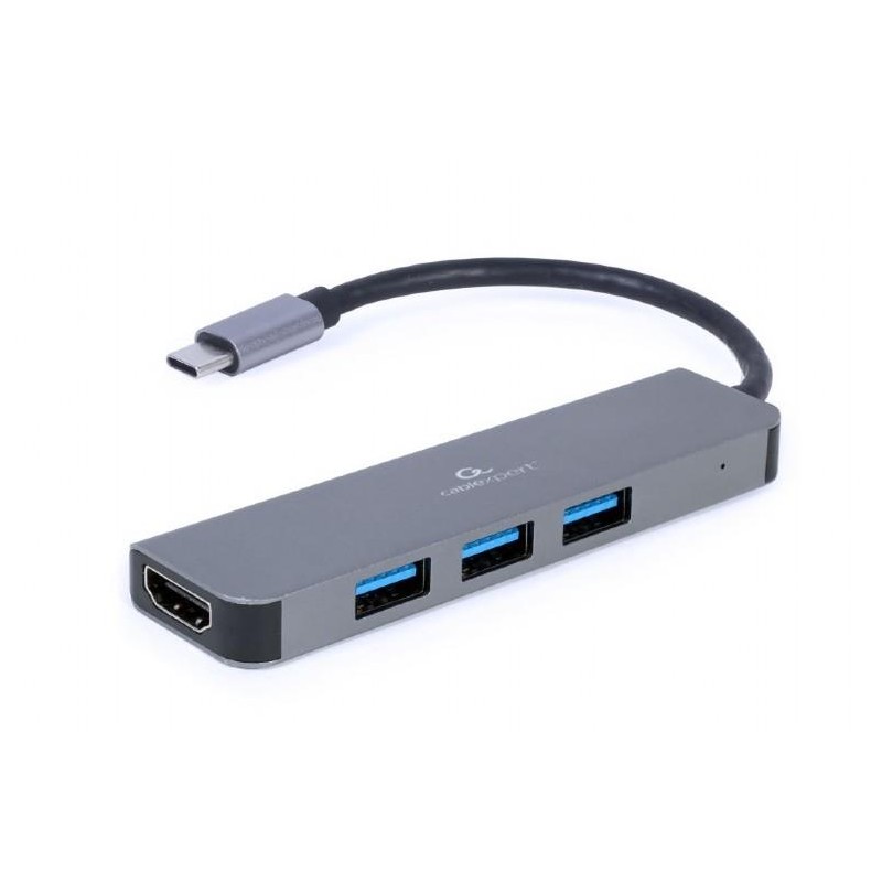 I/O ADAPTER USB-C TO HDMI/USB3/2IN1 A-CM-COMBO2-01 GEMBIRD