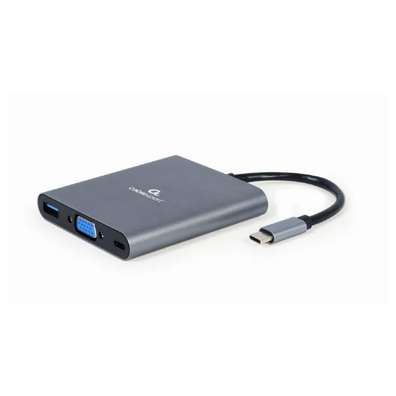 I/O ADAPTER USB-C TO HDMI/USB3/6IN1 A-CM-COMBO6-01 GEMBIRD