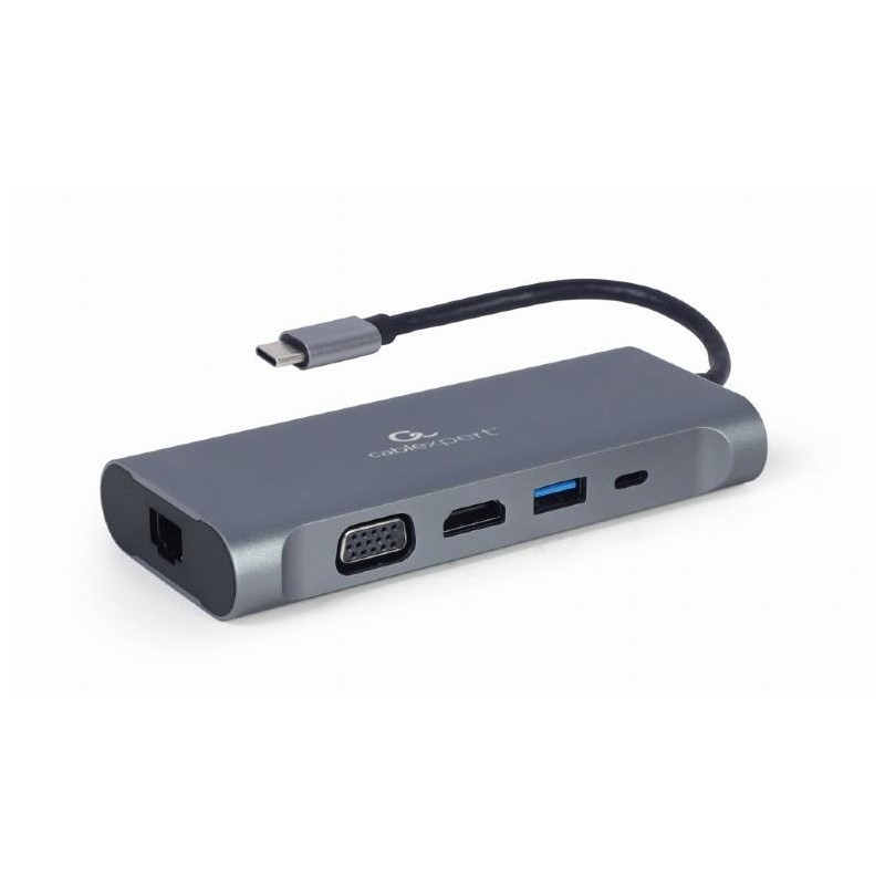 I/O ADAPTER USB-C TO HDMI/USB3/7IN1 A-CM-COMBO7-01 GEMBIRD