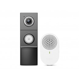 TP-LINK Video Doorbell Camera | Tapo D235 | 5 MP | 1.18mm/F1.8 | IP66 | H.264 | Micro SD, Max. 512