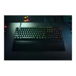 Razer | Huntsman V2 Optical Gaming Keyboard | Gaming keyboard | Wired | RGB LED light | NORD | Black | Numeric keypad | Clicky P