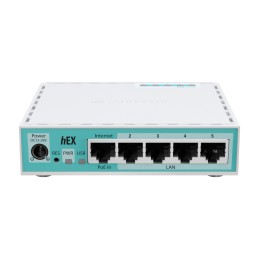 MikroTik RouterBOARD hEX | E50UG | 10/100/1000 Mbit/s | Ethernet LAN (RJ-45) ports 5 | Mesh Support No | MU-MiMO No | No mobile 