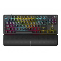 Corsair | Tenkeyless Mechanical Gaming Keyboard | K70 CORE TKL | Gaming Keyboard | Wireless | NA | Black | MLX RED Switch | Wire