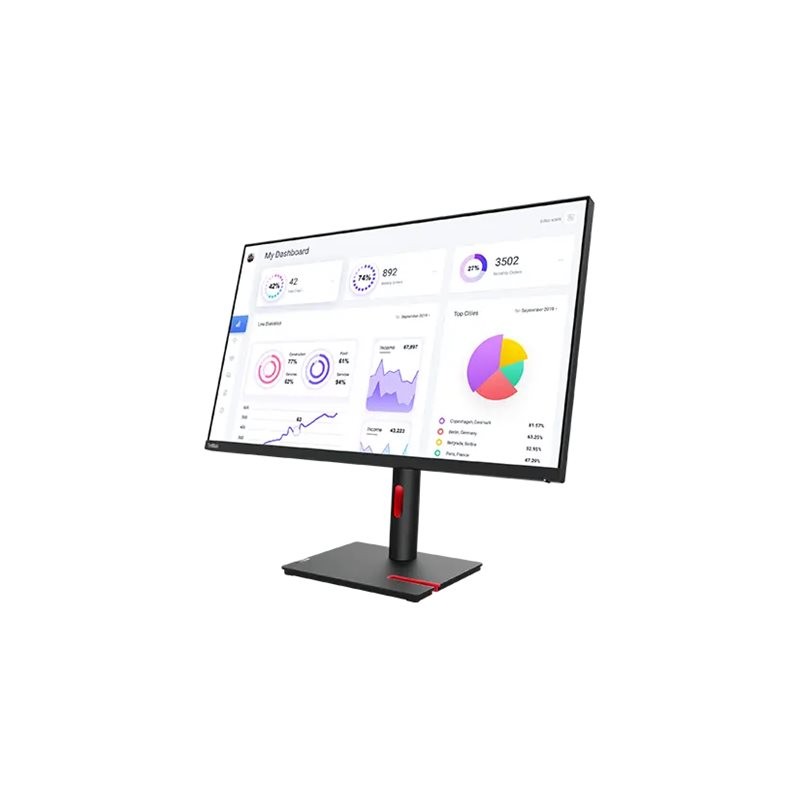 Lenovo | ThinkVision | T32p-30 | 31.5 " | IPS | 16:9 | 60 Hz | 4 ms | 3840 x 2160 pixels | 350 cd/m | HDMI ports quantity 1 | Bl