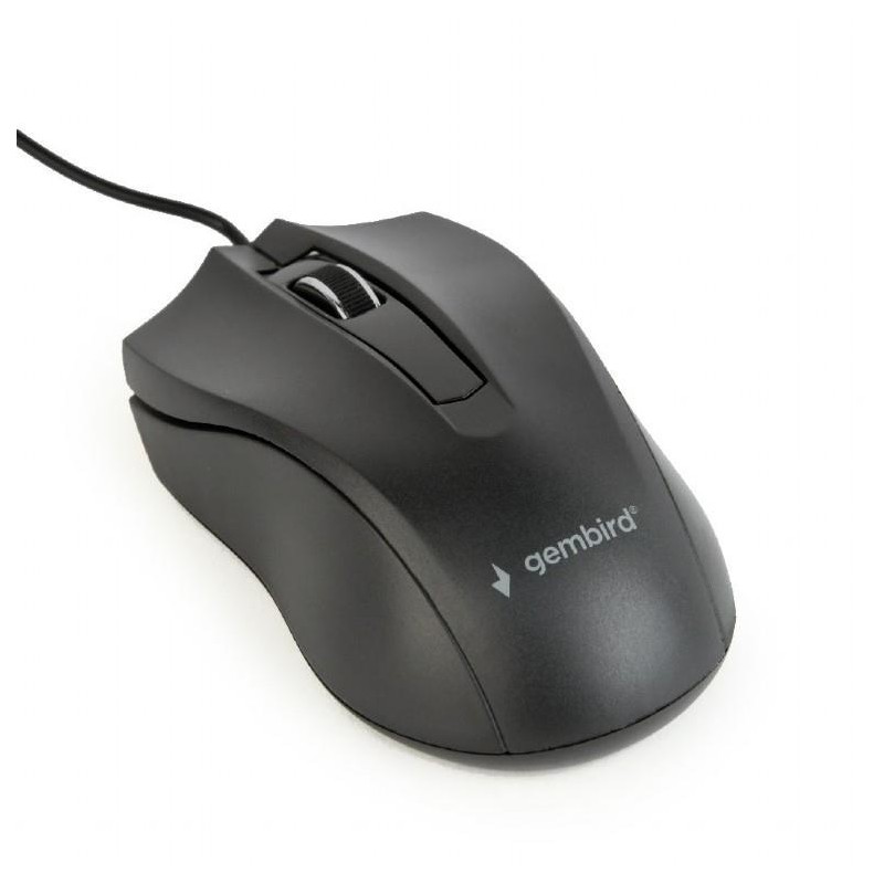 MOUSE USB OPTICAL/BLACK MUS-3B-01 GEMBIRD