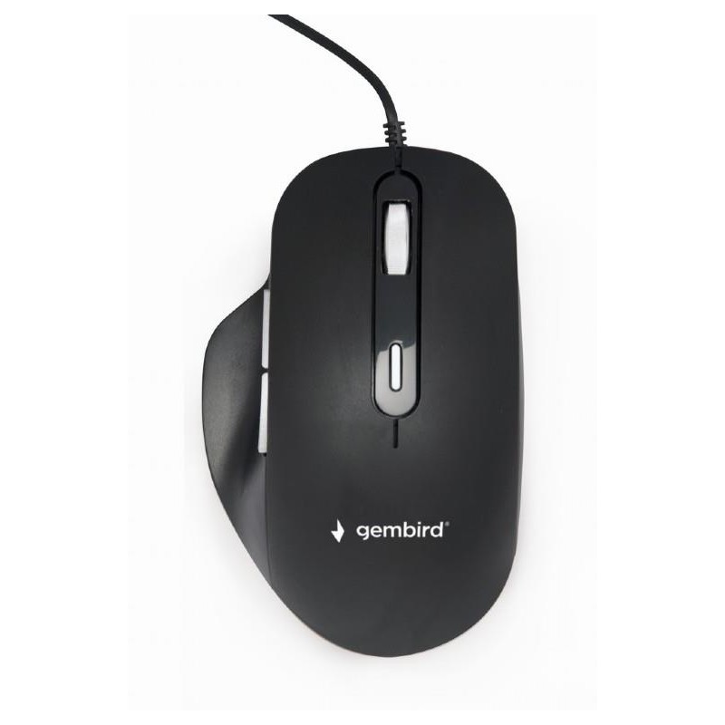 MOUSE USB OPTICAL/BLACK MUS-6B-02 GEMBIRD