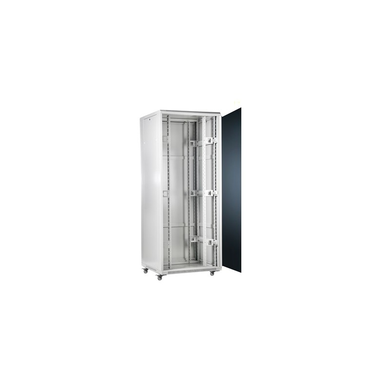 SOMI Networks | 42U, 19 Freestanding Cabinet | 42U-80/80NACP | Gray | Max Load 800kg Removable and Lockable Side Panels Perforat