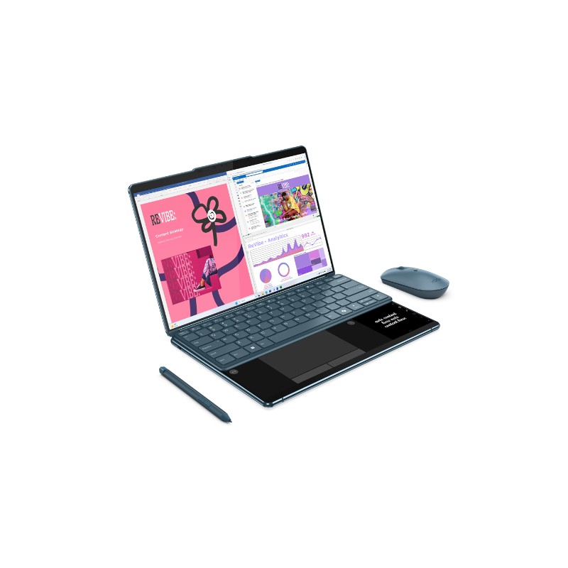 Lenovo | Yoga Book 9 13IMU9 | Tidal Teal | 13.3 " | Touchscreen | 2880 x 1800 pixels | Glossy | Intel Core i7 | 155U | 32 GB | L