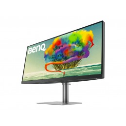 Benq | USB-C Designer Monitor | PD3420Q | 34 " | IPS | WQHD | 21:9 | 60 Hz | 5 ms | 3440 x 1440 | 350 cd/m | HDMI ports quantity