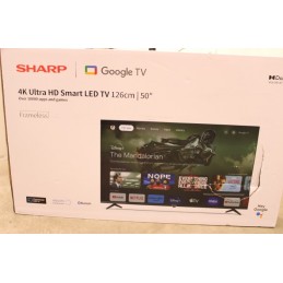 Sharp | 50GL4260E | 50" (126cm) | Smart TV | Google TV | Ultra HD | DAMAGED PACKAGING